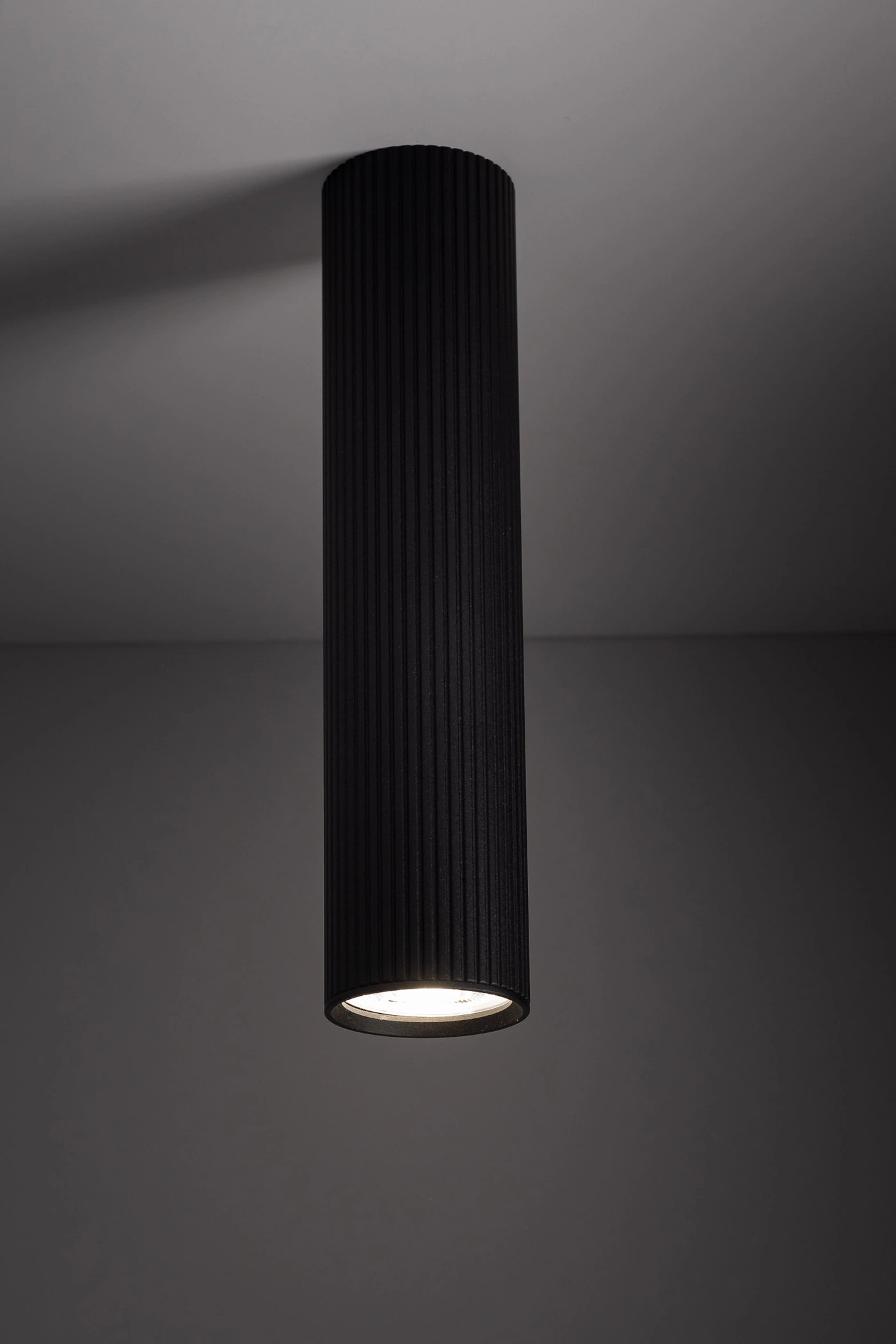 Точковий світильник TK LIGHTING (Польща) 31024    
                         У стилі Хай-тек, Лофт.  
                        Тип джерела світла: світлодіодна лампа, змінна.                         Форма: Циліндр.                         Кольори плафонів і підвісок: Чорний.                         Матеріал: Метал.                          фото 7