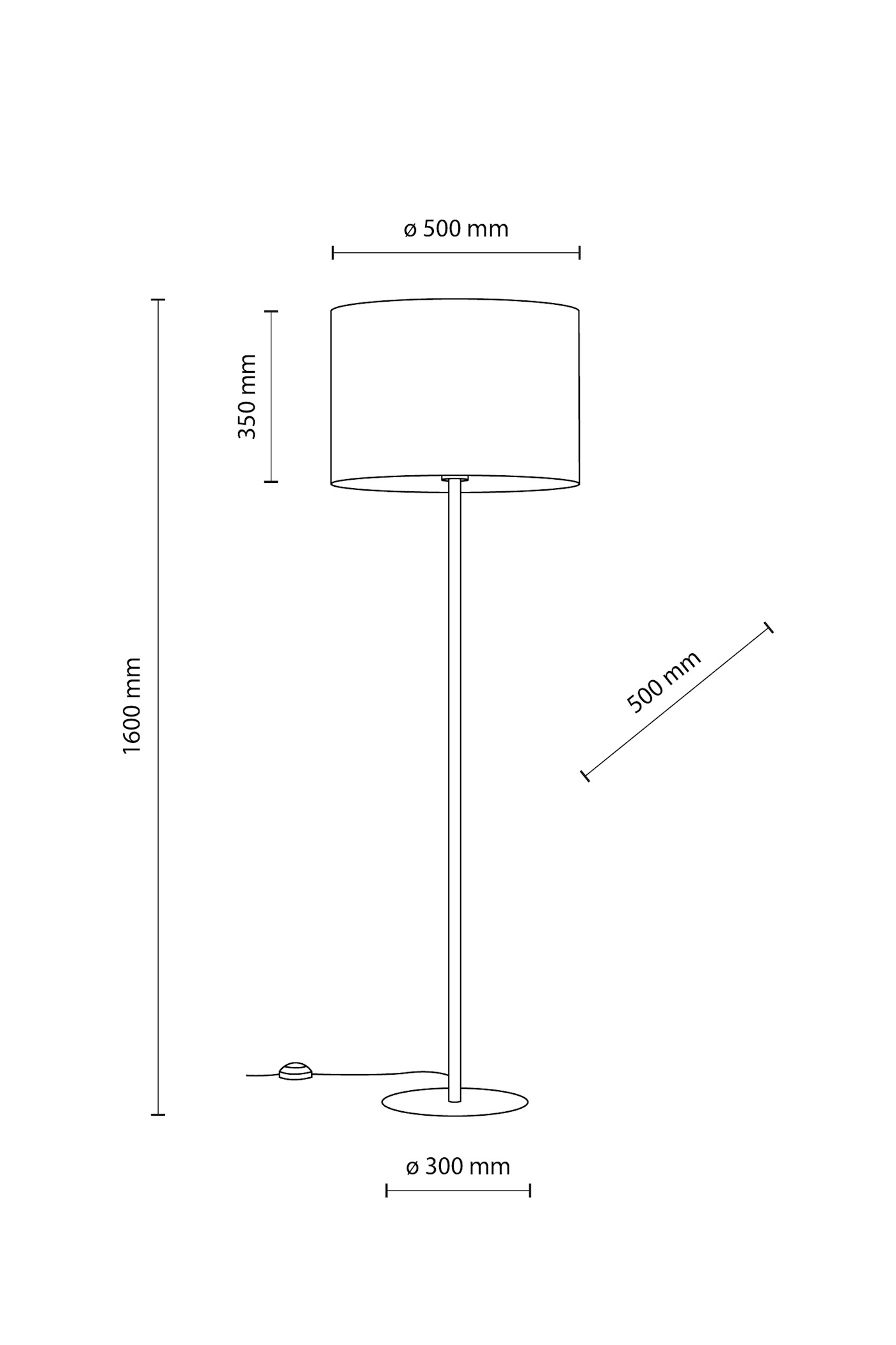   
                        
                        Торшер TK LIGHTING (Польша) 31043    
                         В стиле Модерн.  
                        Тип источника света: светодиодная лампа, сменная.                                                 Цвета плафонов и подвесок: Белый.                         Материал: Ткань, Пластик.                          фото 5