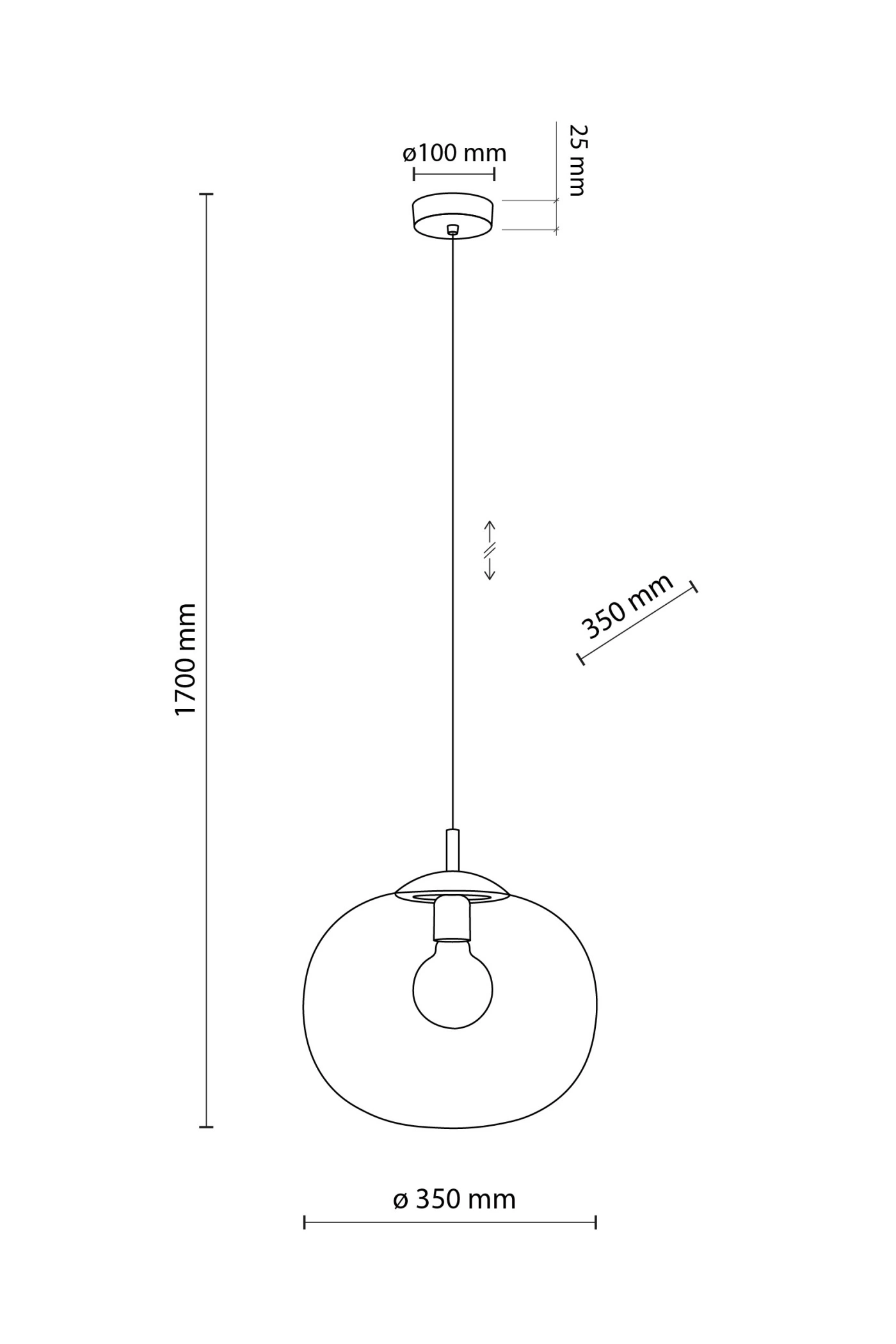   
                        
                        Люстра TK LIGHTING (Польща) 31102    
                         У стилі Хай-тек.  
                        Тип джерела світла: світлодіодна лампа, змінна.                         Форма: Куля.                         Кольори плафонів і підвісок: Коричневий.                         Матеріал: Скло.                          фото 6
