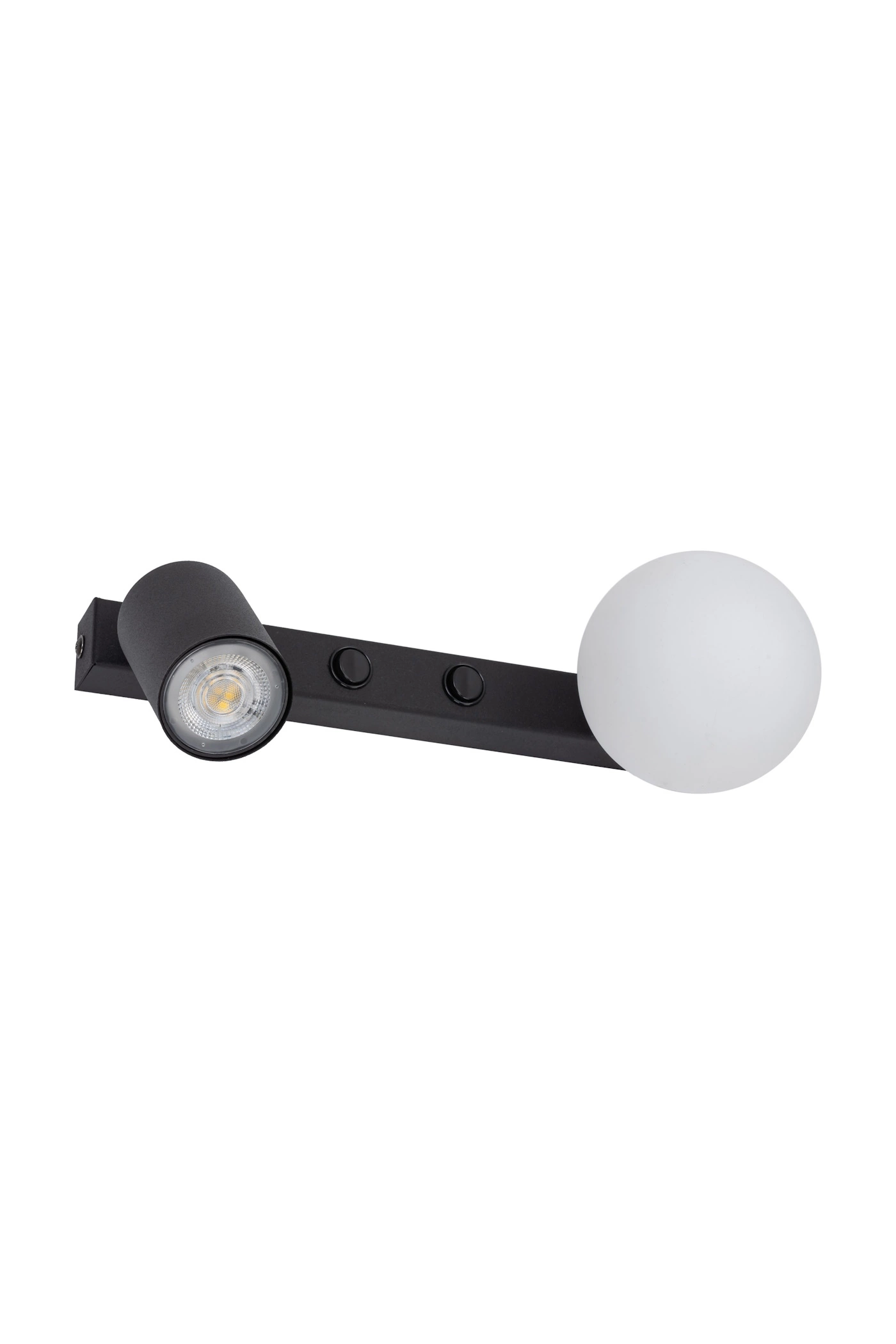   
                        
                        Бра TK LIGHTING (Польша) 31114    
                         В стиле Хай-тек.  
                        Тип источника света: светодиодная лампа, сменная.                                                 Цвета плафонов и подвесок: Белый, Черный.                         Материал: Стекло.                          фото 1