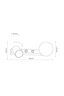   
                        
                        Бра TK LIGHTING (Польша) 31114    
                         В стиле Хай-тек.  
                        Тип источника света: светодиодная лампа, сменная.                                                 Цвета плафонов и подвесок: Белый, Черный.                         Материал: Стекло.                          фото 11