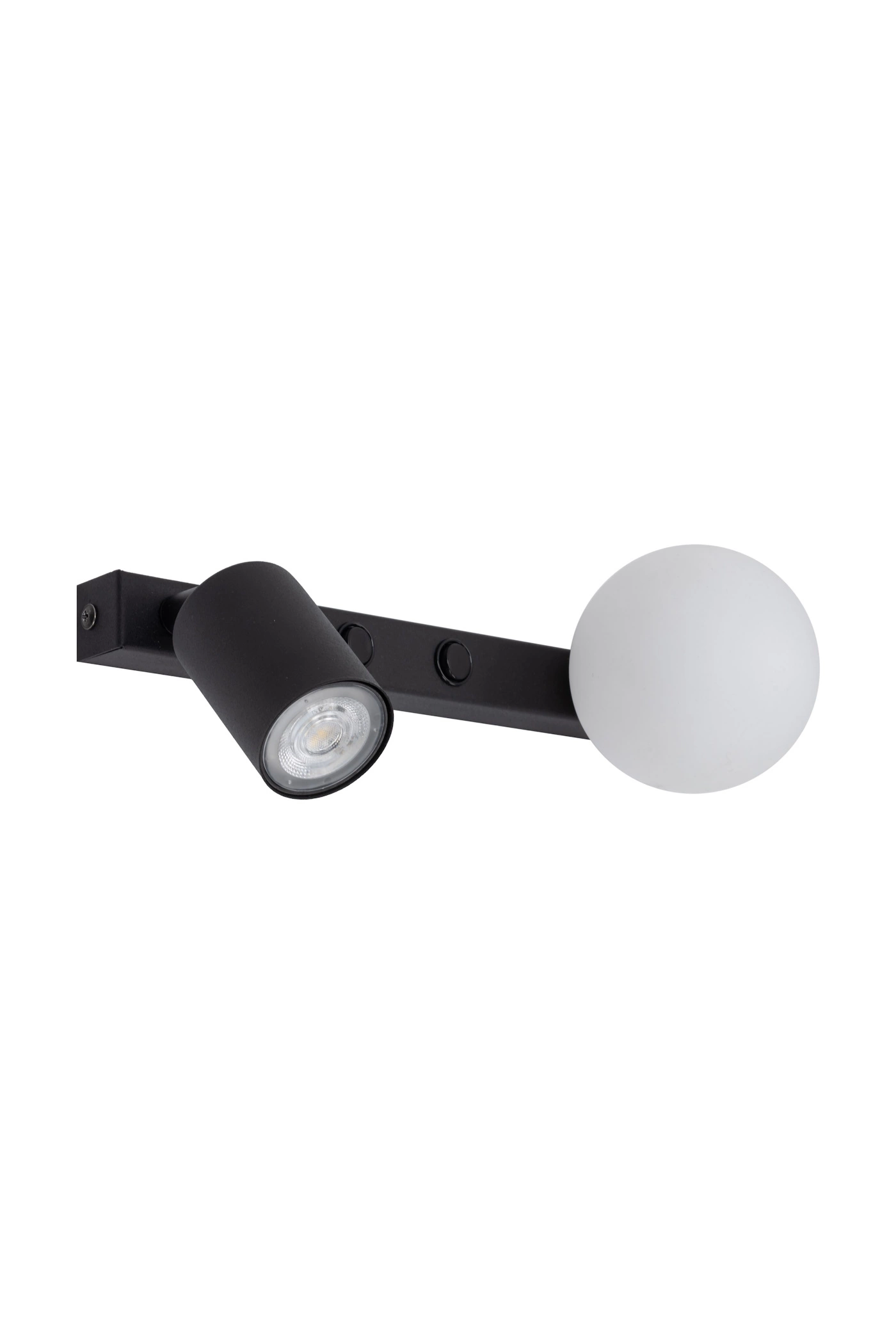   
                        
                        Бра TK LIGHTING (Польша) 31114    
                         В стиле Хай-тек.  
                        Тип источника света: светодиодная лампа, сменная.                                                 Цвета плафонов и подвесок: Белый, Черный.                         Материал: Стекло.                          фото 5