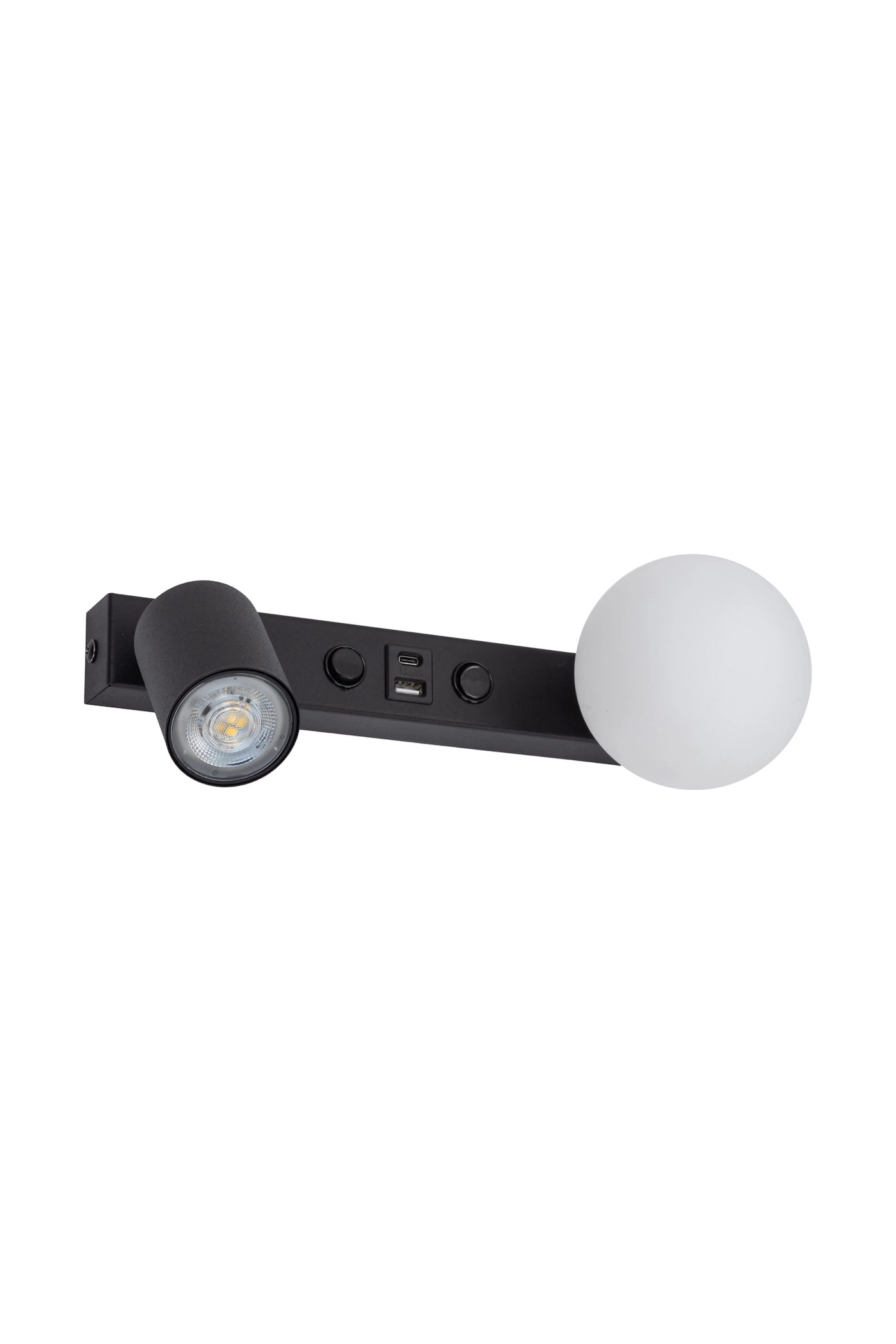   
                        
                        Бра TK LIGHTING (Польша) 31115    
                         В стиле Хай-тек.  
                        Тип источника света: светодиодная лампа, сменная.                                                 Цвета плафонов и подвесок: Белый, Черный.                         Материал: Стекло.                          фото 1
