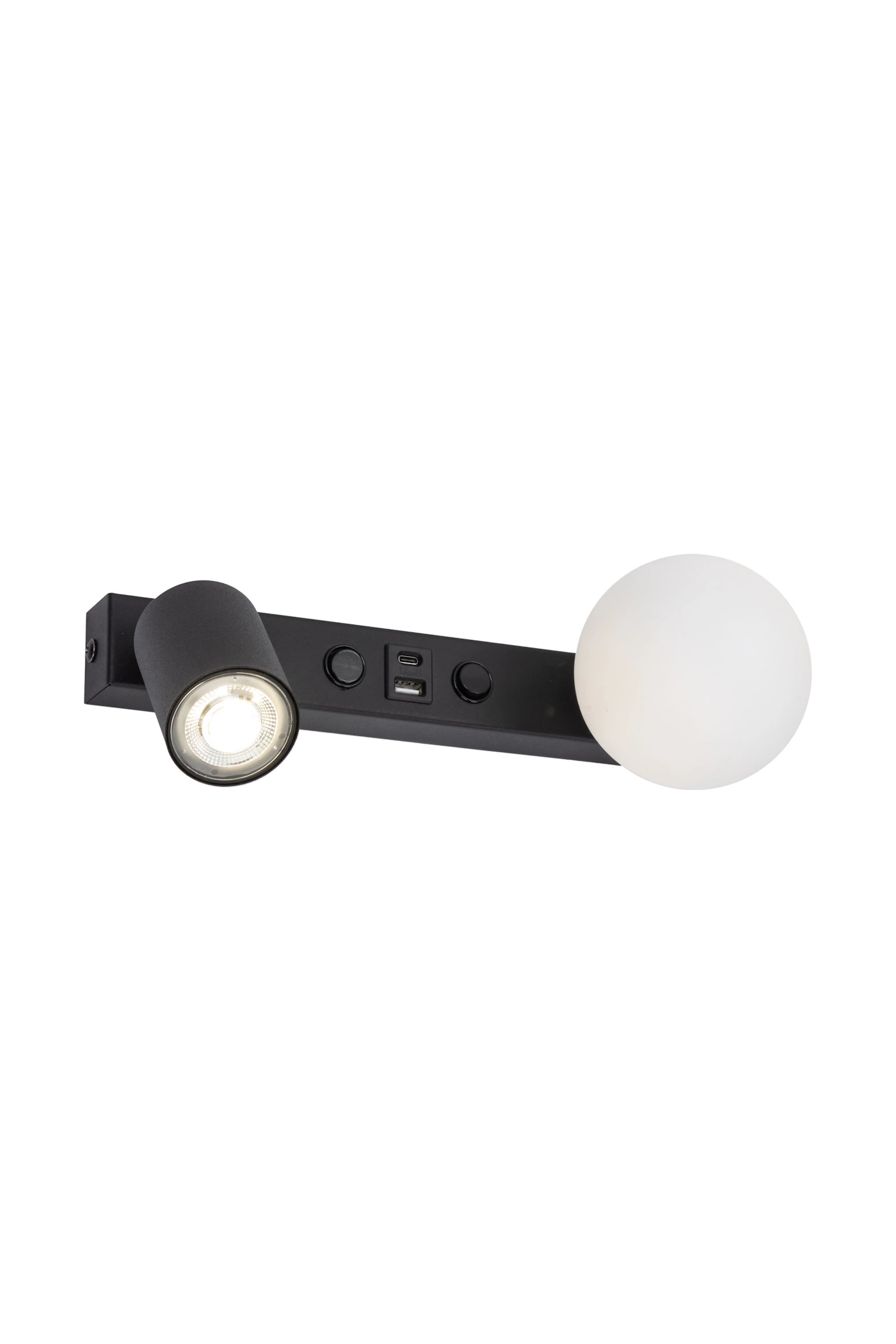   
                        
                        Бра TK LIGHTING (Польша) 31115    
                         В стиле Хай-тек.  
                        Тип источника света: светодиодная лампа, сменная.                                                 Цвета плафонов и подвесок: Белый, Черный.                         Материал: Стекло.                          фото 2