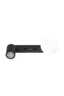   
                        
                        Бра TK LIGHTING (Польша) 31115    
                         В стиле Хай-тек.  
                        Тип источника света: светодиодная лампа, сменная.                                                 Цвета плафонов и подвесок: Белый, Черный.                         Материал: Стекло.                          фото 4