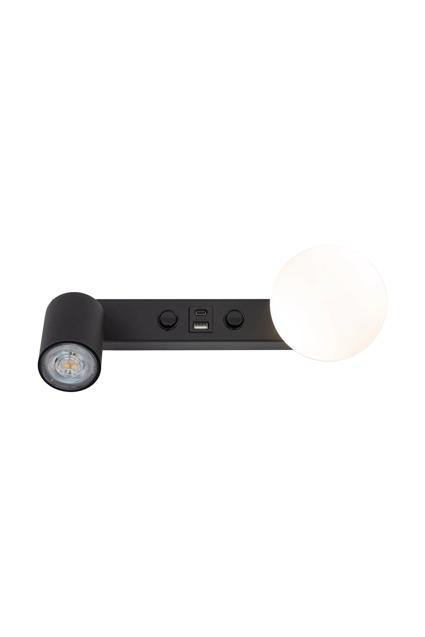   
                        
                        Бра TK LIGHTING (Польша) 31115    
                         В стиле Хай-тек.  
                        Тип источника света: светодиодная лампа, сменная.                                                 Цвета плафонов и подвесок: Белый, Черный.                         Материал: Стекло.                          фото 4