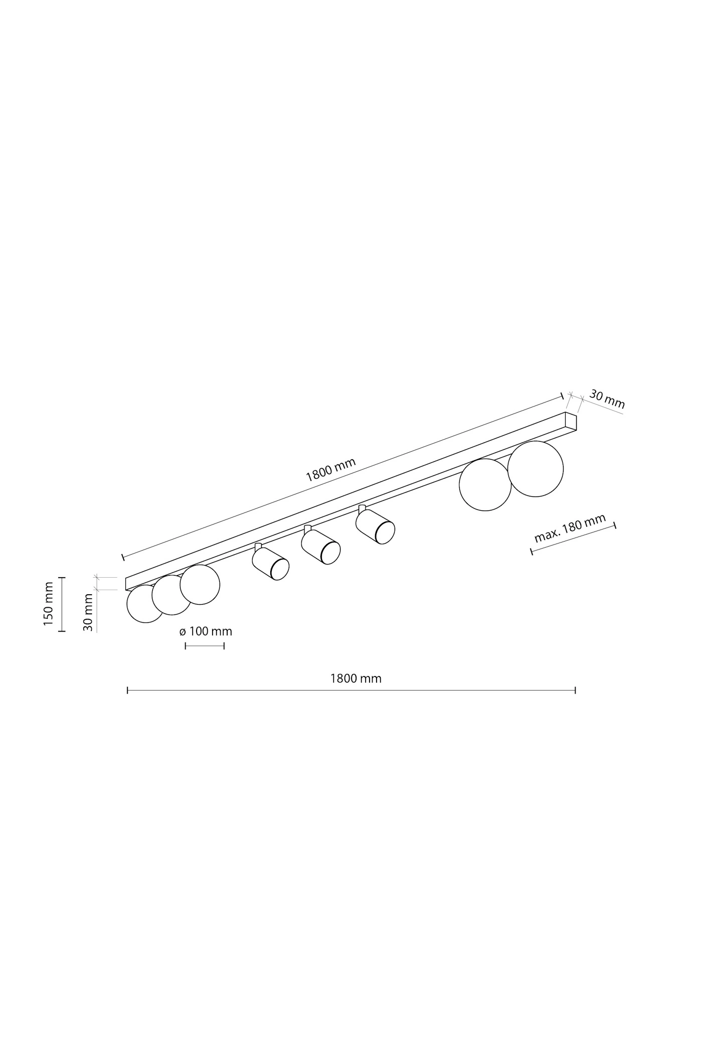   
                        
                        Світильник поворотний TK LIGHTING (Польща) 31186    
                         У стилі Хай-тек, Модерн.  
                        Тип джерела світла: світлодіодна лампа, змінна.                         Форма: Прямокутник.                         Кольори плафонів і підвісок: Білий, Чорний.                         Матеріал: Метал.                          фото 7