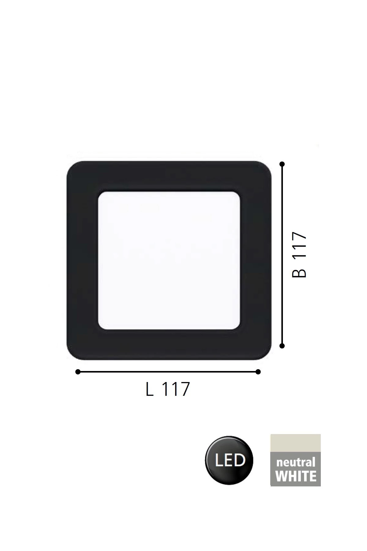   
                        
                        Точечный светильник EGLO (Австрия) 31336    
                         в стиле Хай-тек.  
                        Тип источника света: встроенный led-модуль, несъемный.                         Форма: Квадрат.                         Цвета плафонов и подвесок: Белый.                         Материал: Акрил.                          фото 3