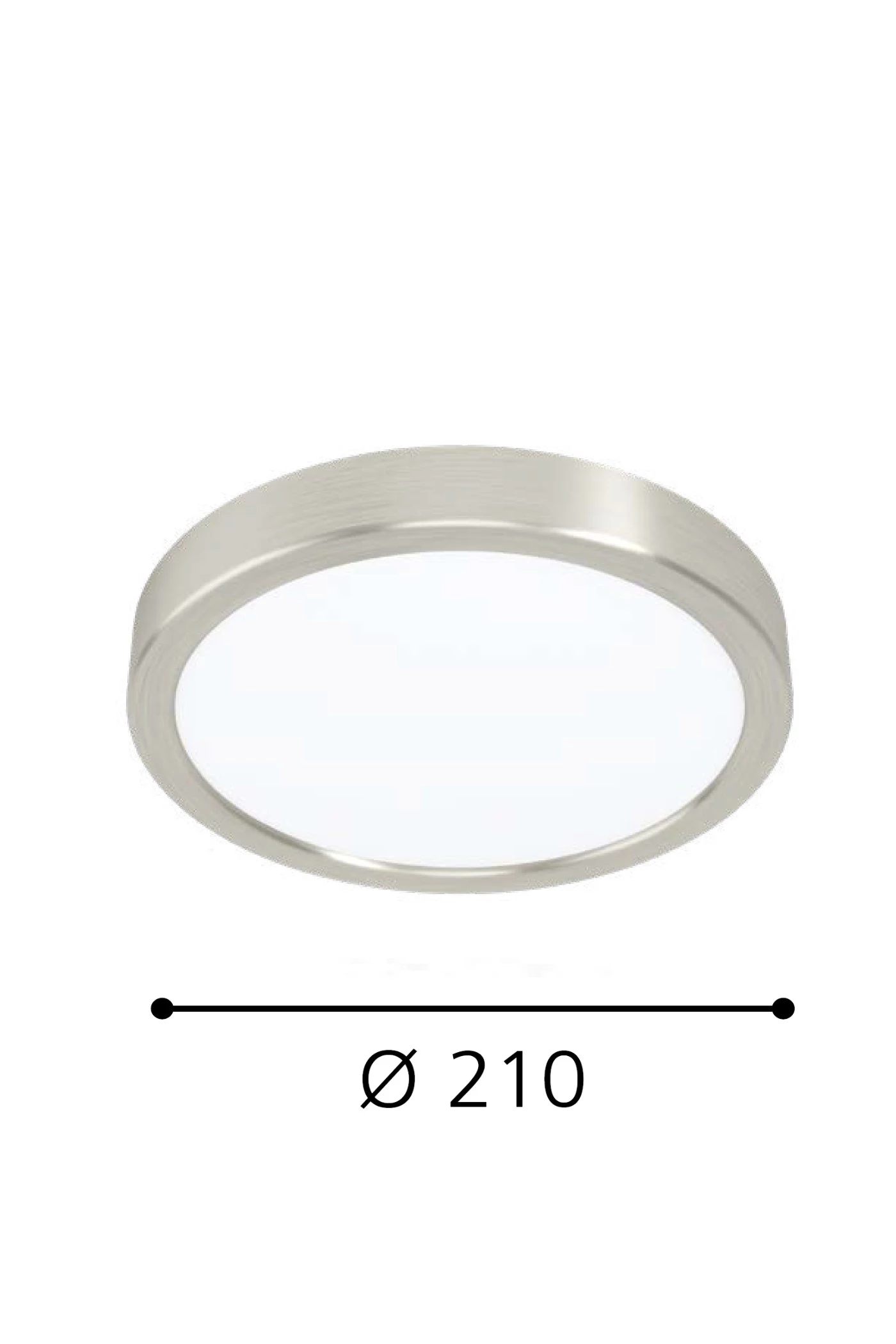   
                        Точковий світильник EGLO (Австрія) 31451    
                         у стилі хай-тек.  
                        Тип джерела світла: вбудовані світлодіоди led.                         Форма: коло.                         Кольори плафонів і підвісок: білий.                         Матеріал: акрил.                          фото 2