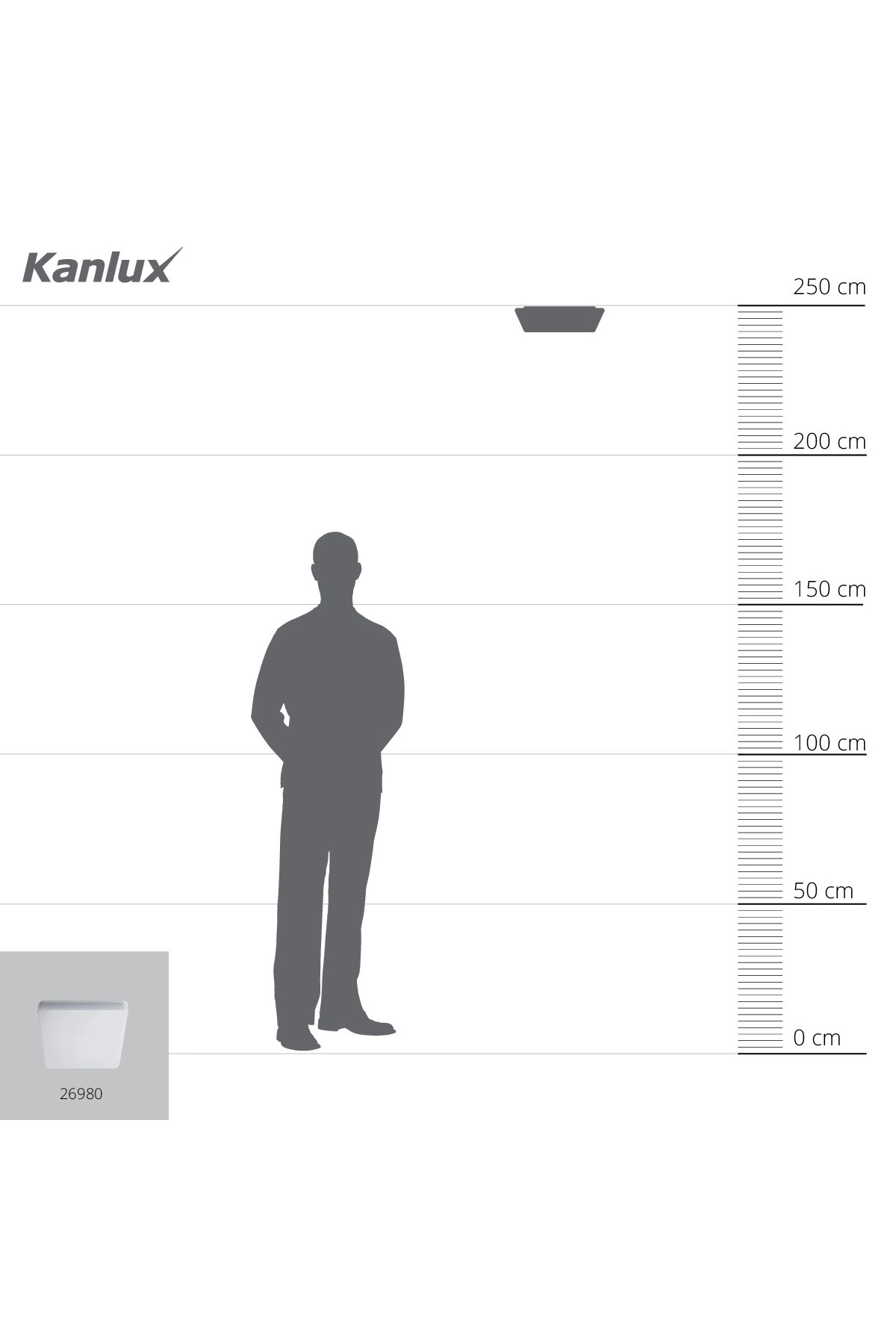   
                        
                        Світильник вуличний KANLUX (Польща) 31618    
                         У стилі Модерн.  
                        Тип джерела світла: вбудований led-модуль, незмінний.                         Форма: Квадрат.                         Кольори плафонів і підвісок: Білий.                         Матеріал: Пластик.                          фото 5