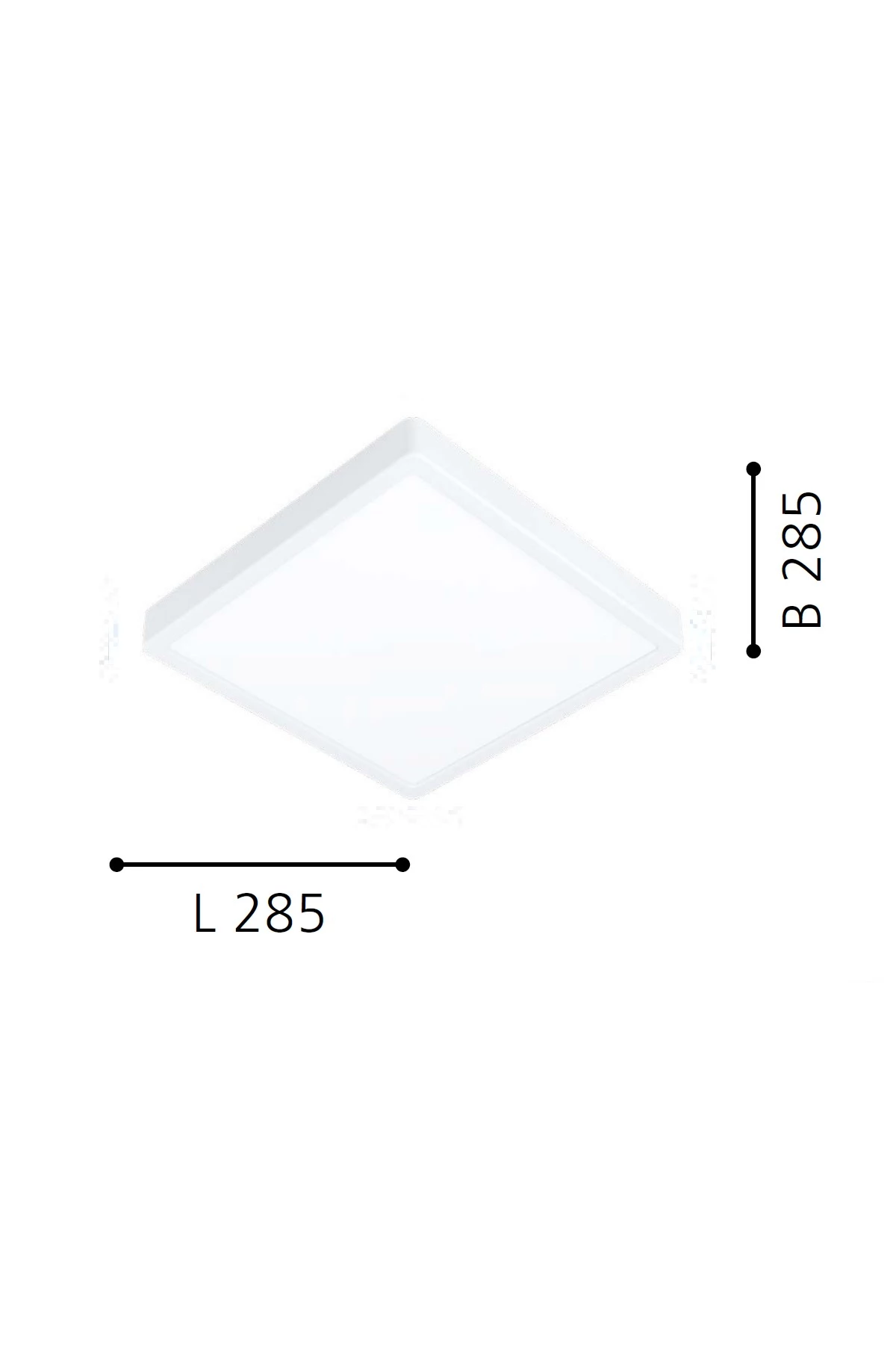   
                        Світильник стельовий EGLO (Австрія) 31719    
                         у стилі хай-тек.  
                        Тип джерела світла: вбудовані світлодіоди led.                         Форма: квадрат.                         Кольори плафонів і підвісок: білий.                         Матеріал: акрил.                          фото 2