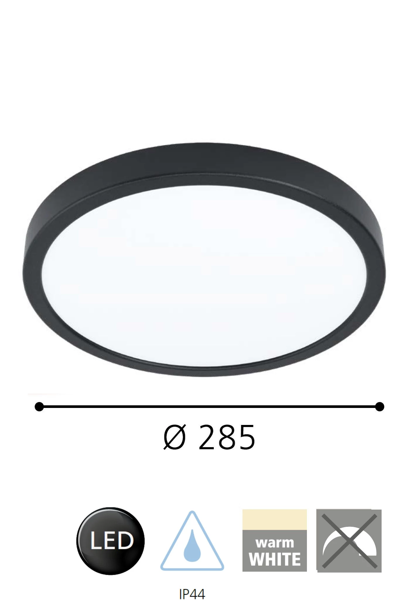   
                        Світильник стельовий EGLO (Австрія) 31753    
                         у стилі хай-тек.  
                        Тип джерела світла: вбудовані світлодіоди led.                         Форма: коло.                         Кольори плафонів і підвісок: білий.                         Матеріал: акрил.                          фото 2