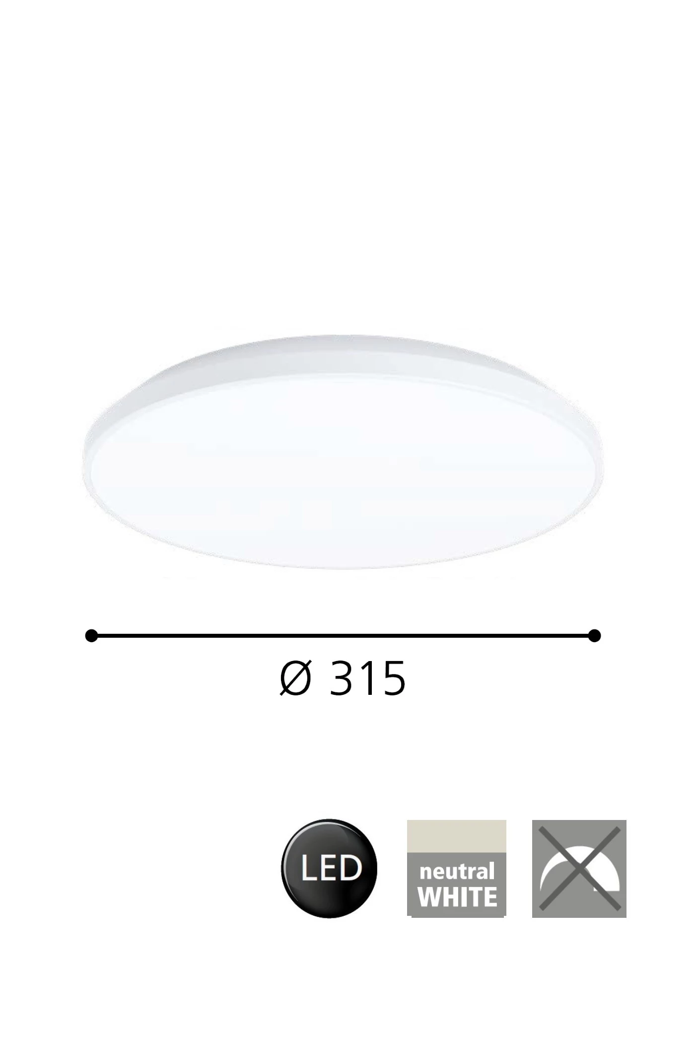   
                        
                        Светильник потолочный EGLO (Австрия) 31760    
                         в стиле Хай-тек.  
                        Тип источника света: встроенный led-модуль, несъемный.                         Форма: Круг.                         Цвета плафонов и подвесок: Белый.                         Материал: Пластик.                          фото 2