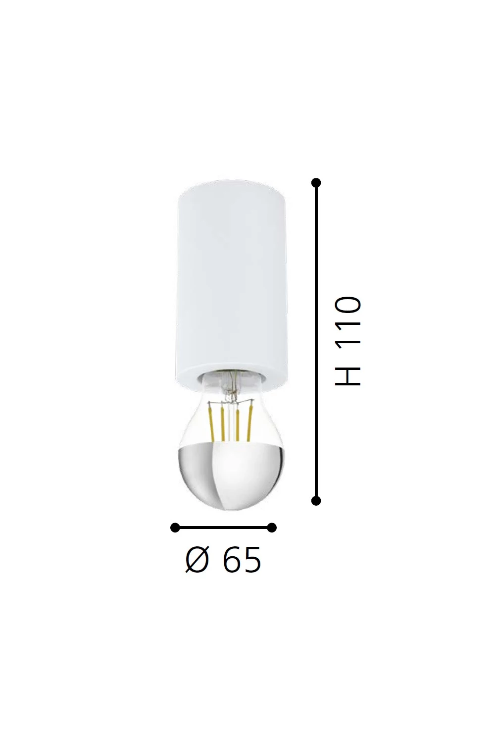   
                        Точковий світильник EGLO (Австрія) 31762    
                         у стилі Лофт.  
                        Тип джерела світла: світлодіодна лампа, змінна.                         Форма: Коло.                                                                          фото 2