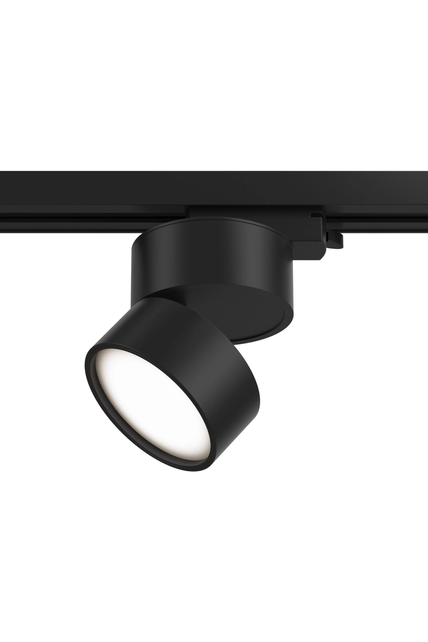   
                        Трековий світильник MAYTONI (Німеччина) 31827    
                         у стилі хай-тек.  
                        Тип джерела світла: вбудовані світлодіоди led.                         Форма: коло.                         Кольори плафонів і підвісок: чорний.                         Матеріал: алюміній.                          фото 1