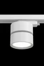   
                        Трековий світильник MAYTONI (Німеччина) 31828    
                         у стилі хай-тек.  
                        Тип джерела світла: вбудовані світлодіоди led.                         Форма: коло.                         Кольори плафонів і підвісок: білий.                         Матеріал: алюміній.                          фото 4