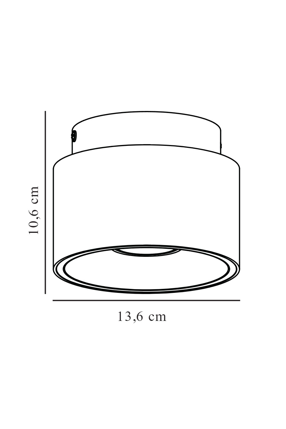 Точковий світильник NORDLUX (Данія) 32097    
                         У стилі Лофт.  
                        Тип джерела світла: світлодіодна лампа, змінна.                         Форма: Циліндр.                         Кольори плафонів і підвісок: Чорний, Золото.                         Матеріал: Метал, Пластик.                          фото 7