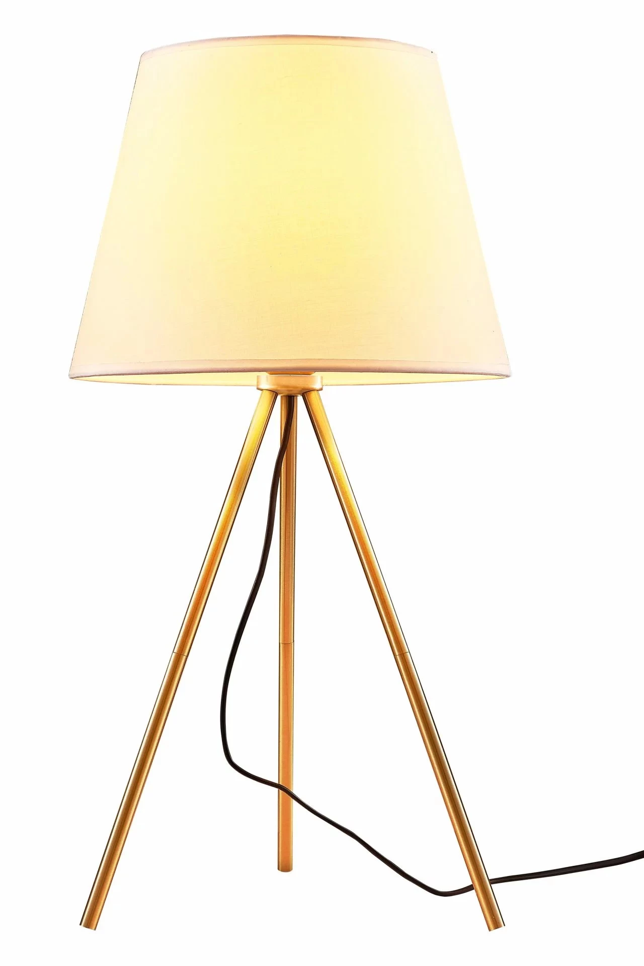   
                        
                        Настольная лампа GOLDLUX (Польша) 32137    
                         В стиле Классика, Модерн.  
                        Тип источника света: светодиодная лампа, сменная.                                                 Цвета плафонов и подвесок: Белый.                         Материал: Ткань, Пластик.                          фото 2