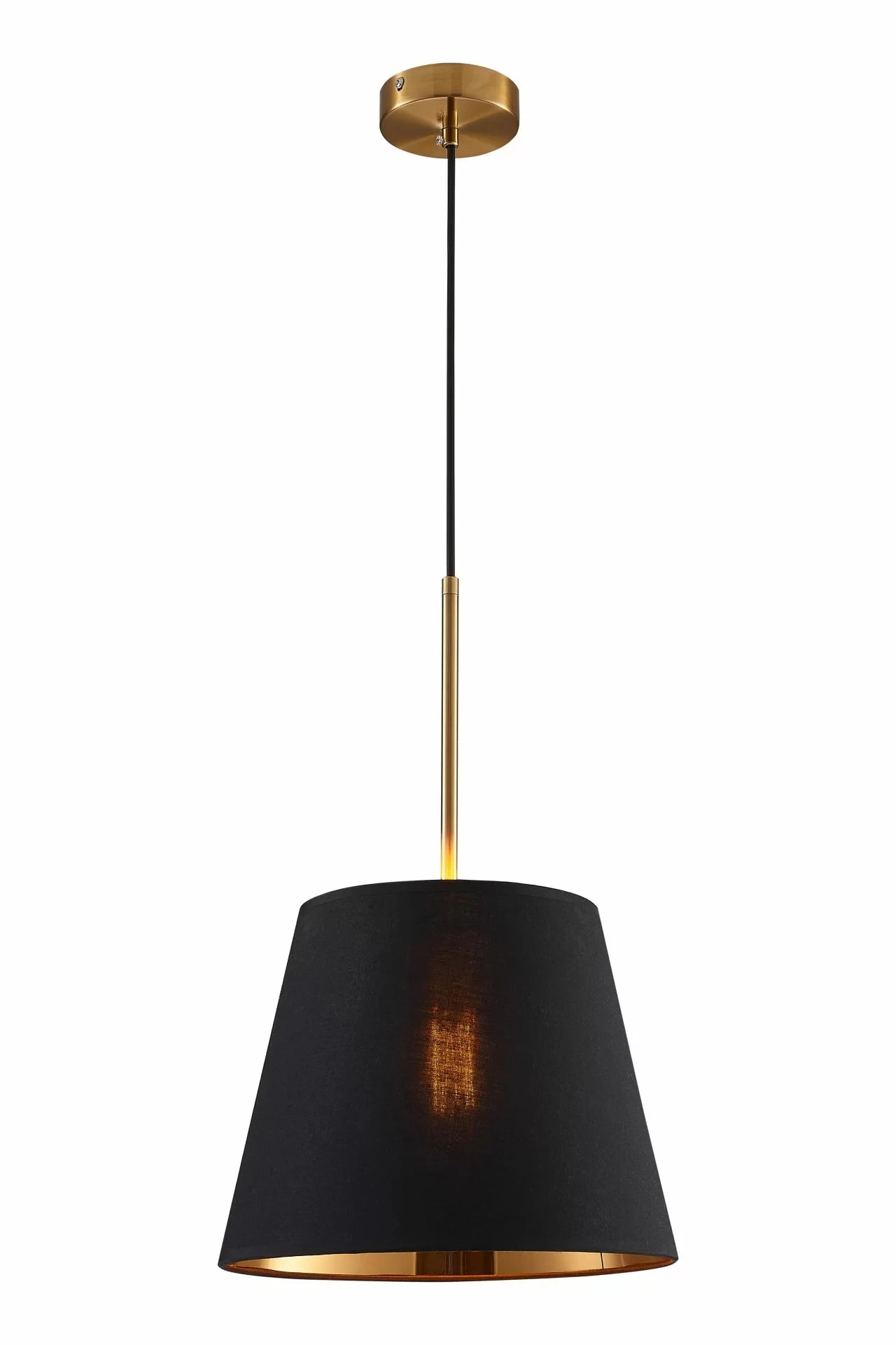   
                        
                        Люстра GOLDLUX (Польша) 32139    
                         В стиле Классика, Модерн.  
                        Тип источника света: светодиодная лампа, сменная.                                                 Цвета плафонов и подвесок: Черный, Латунь.                         Материал: Пластик, Ткань.                          фото 2