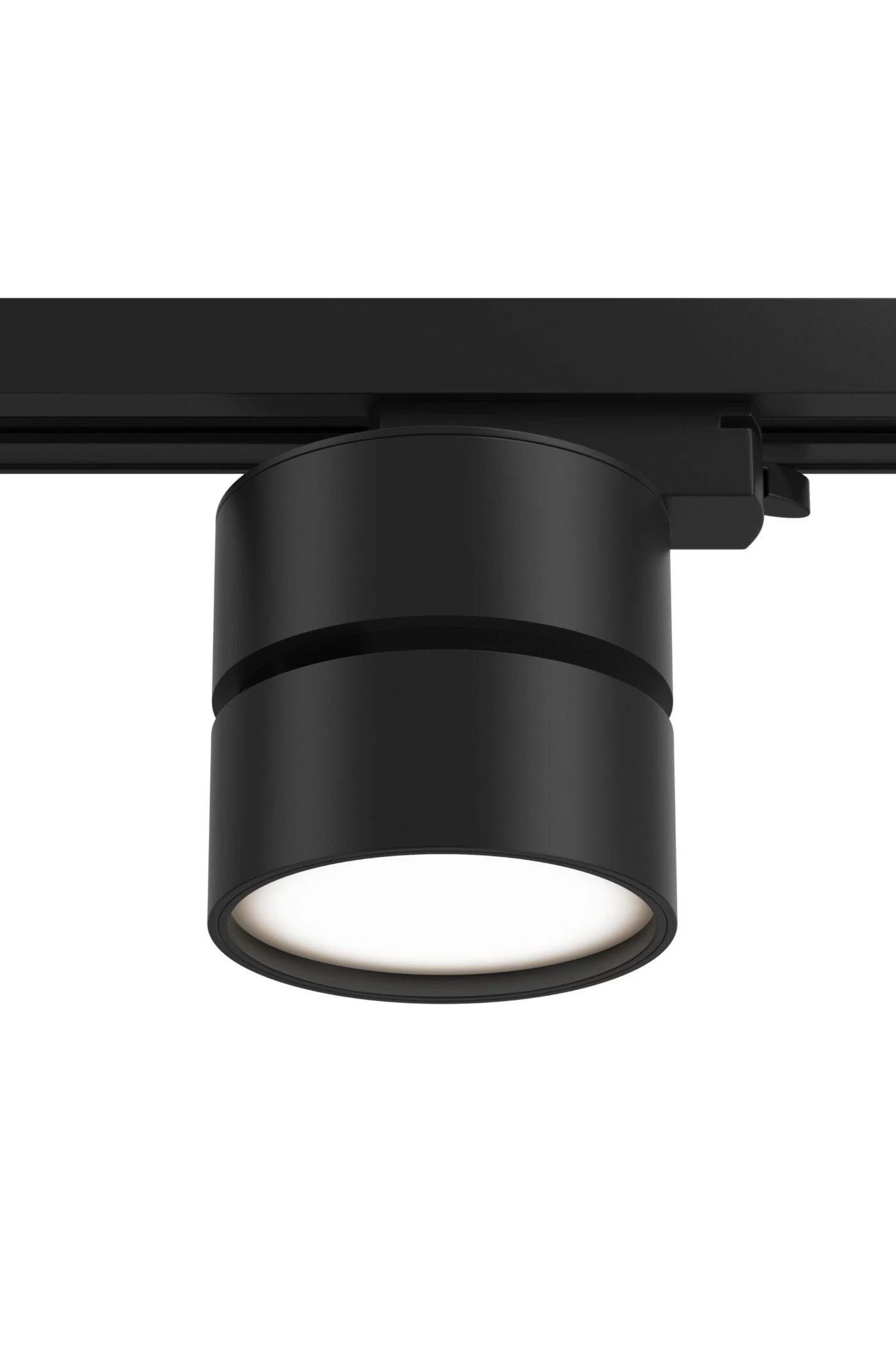   
                        Трековий світильник MAYTONI (Німеччина) 32482    
                         у стилі хай-тек.  
                        Тип джерела світла: вбудовані світлодіоди led.                         Форма: коло.                         Кольори плафонів і підвісок: чорний.                         Матеріал: алюміній.                          фото 2