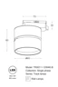   
                        Трековий світильник MAYTONI (Німеччина) 32482    
                         у стилі хай-тек.  
                        Тип джерела світла: вбудовані світлодіоди led.                         Форма: коло.                         Кольори плафонів і підвісок: чорний.                         Матеріал: алюміній.                          фото 5