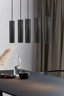  
                        
                        Люстра NORDLUX (Дания) 32614    
                         В стиле Скандинавский.  
                        Тип источника света: светодиодная лампа, сменная.                         Форма: Прямоугольник.                         Цвета плафонов и подвесок: Черный.                         Материал: Металл.                          фото 5