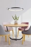  
                        
                        Люстра GOLDLUX (Польша) 32688    
                         В стиле Хай-тек.  
                        Тип источника света: встроенный led-модуль, несъемный.                         Форма: Круг.                         Цвета плафонов и подвесок: Черный, Белый.                         Материал: Алюминий, Пластик.                          фото 3