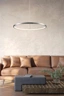   
                        
                        Люстра GOLDLUX (Польша) 32690    
                         В стиле Хай-тек.  
                        Тип источника света: встроенный led-модуль, несъемный.                         Форма: Круг.                         Цвета плафонов и подвесок: Серый, Белый.                         Материал: Алюминий, Силикон.                          фото 7