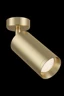   
                        Точковий світильник MAYTONI (Німеччина) 32726    
                         у стилі лофт.  
                        Тип джерела світла: cвітлодіодні led, галогенні.                         Форма: коло.                         Кольори плафонів і підвісок: золото.                         Матеріал: алюміній.                          фото 3