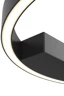   
                        Світильник стельовий MAYTONI (Німеччина) 32739    
                         у стилі хай-тек.  
                        Тип джерела світла: вбудовані світлодіоди led.                         Форма: коло.                         Кольори плафонів і підвісок: чорний.                         Матеріал: алюміній.                          фото 2