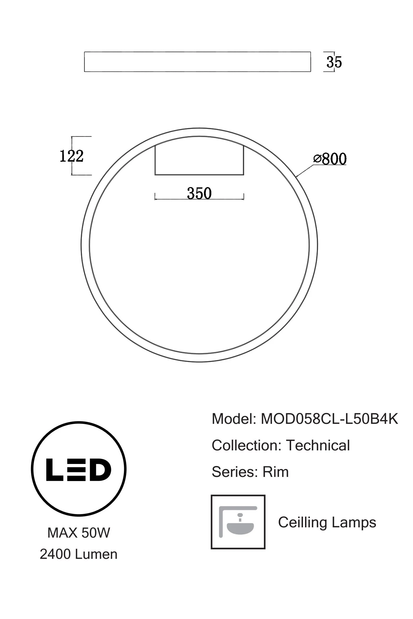   
                        
                        Світильник стельовий MAYTONI (Німеччина) 32745    
                         у стилі Хай-тек.  
                        Тип джерела світла: вбудований led-модуль, незмінний.                         Форма: Коло.                         Кольори плафонів і підвісок: Чорний.                         Матеріал: Алюміній.                          фото 6
