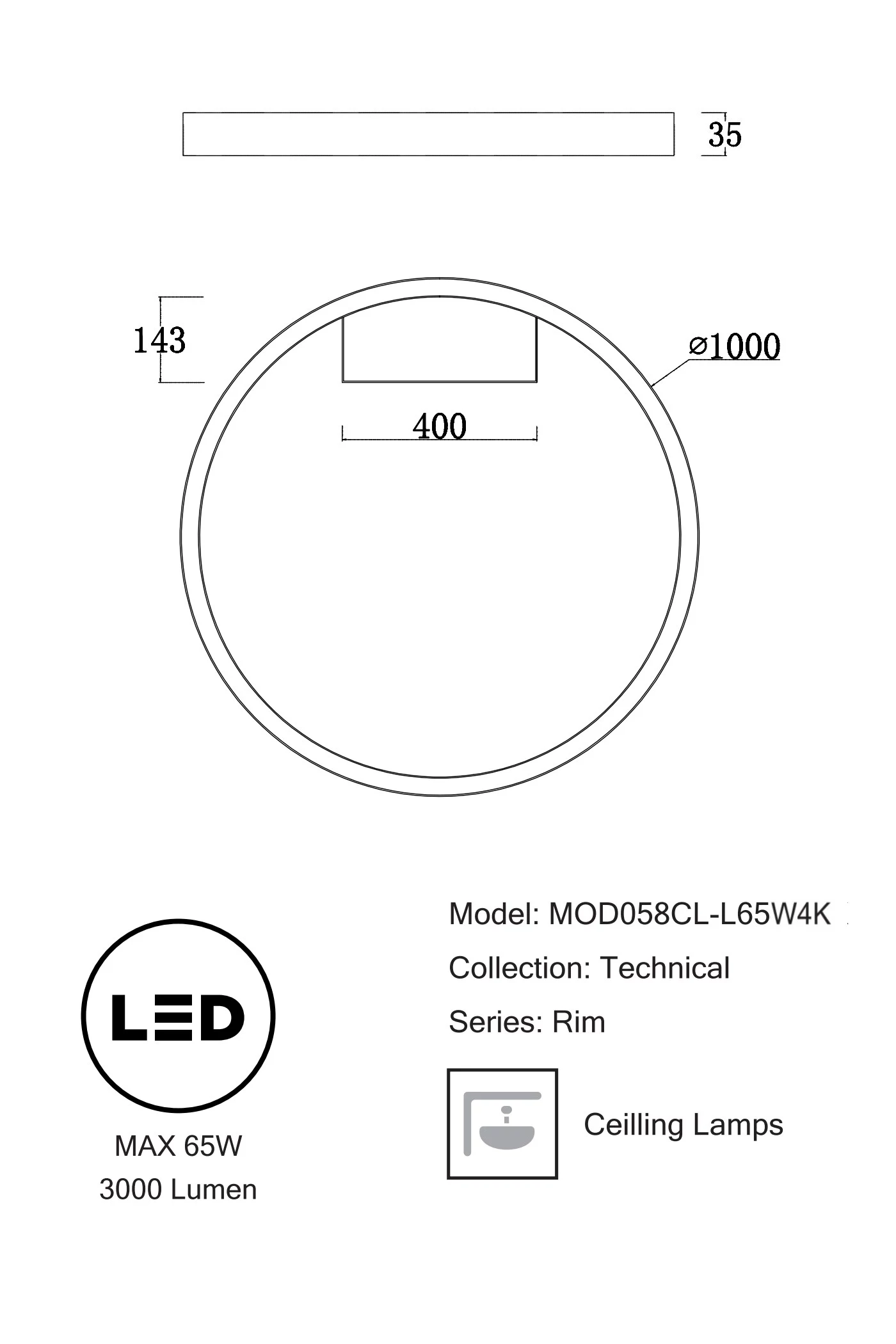   
                        Світильник стельовий MAYTONI (Німеччина) 32751    
                         у стилі хай-тек.  
                        Тип джерела світла: вбудовані світлодіоди led.                         Форма: коло.                         Кольори плафонів і підвісок: білий.                         Матеріал: алюміній.                          фото 5