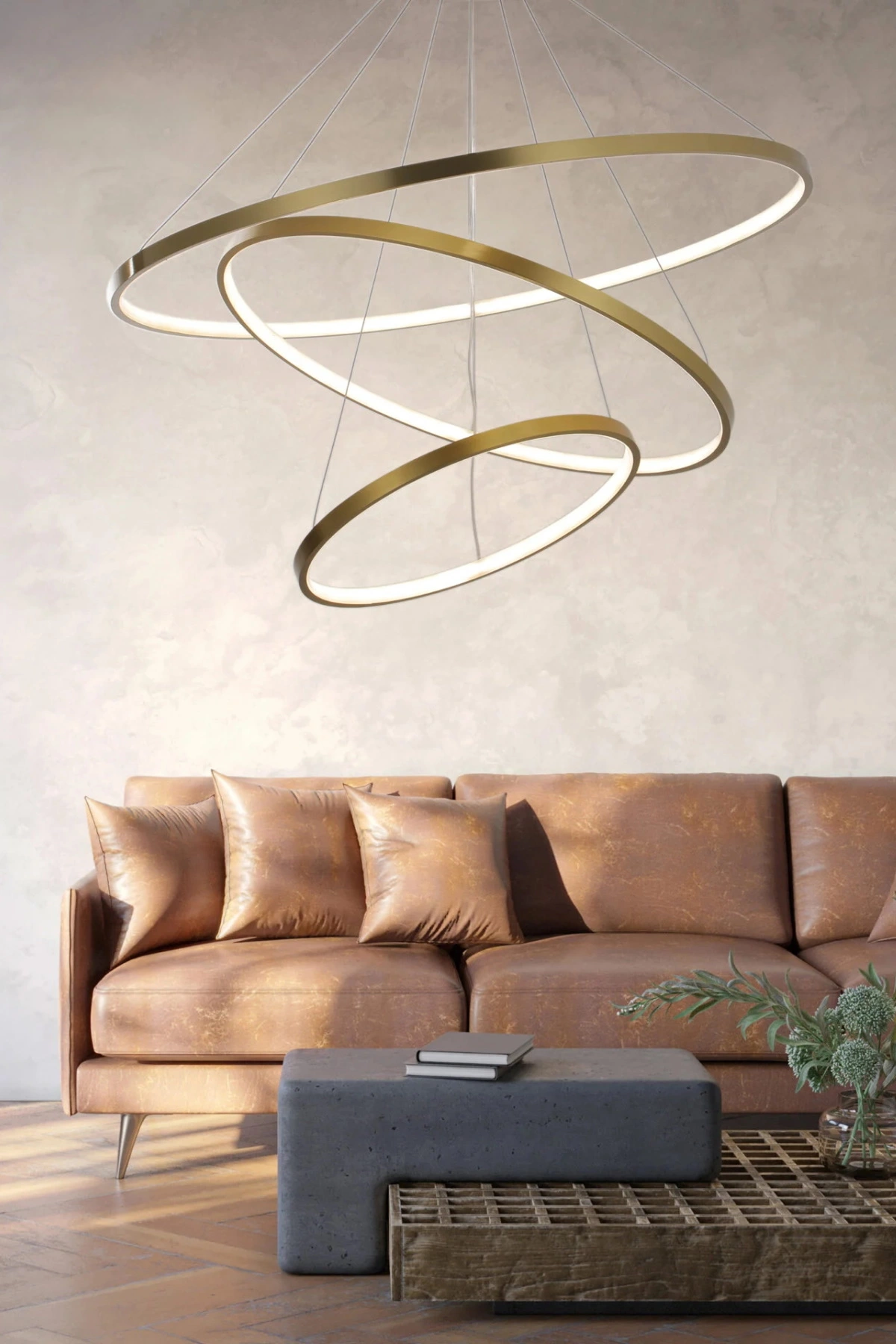  
                        
                        Люстра GOLDLUX (Польша) 33090    
                         В стиле Хай-тек.  
                        Тип источника света: встроенный led-модуль, несъемный.                         Форма: Круг.                         Цвета плафонов и подвесок: Золото, Белый.                         Материал: Алюминий, Силикон.                          фото 3