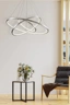   
                        
                        Люстра GOLDLUX (Польша) 33091    
                         В стиле Хай-тек.  
                        Тип источника света: встроенный led-модуль, несъемный.                         Форма: Круг.                         Цвета плафонов и подвесок: Серый, Белый.                         Материал: Алюминий, Силикон.                          фото 4