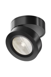 Точковий світильник VASMAR (Україна) 33306    
                         У стилі Хай-тек.  
                        Тип джерела світла: вбудований led-модуль, незмінний.                         Форма: Циліндр.                         Кольори плафонів і підвісок: Чорний, Прозорий.                         Матеріал: Метал.                          фото 1
