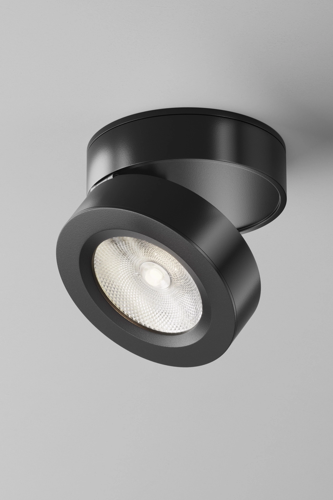 Точковий світильник VASMAR (Україна) 33306    
                         У стилі Хай-тек.  
                        Тип джерела світла: вбудований led-модуль, незмінний.                         Форма: Циліндр.                         Кольори плафонів і підвісок: Чорний, Прозорий.                         Матеріал: Метал.                          фото 2