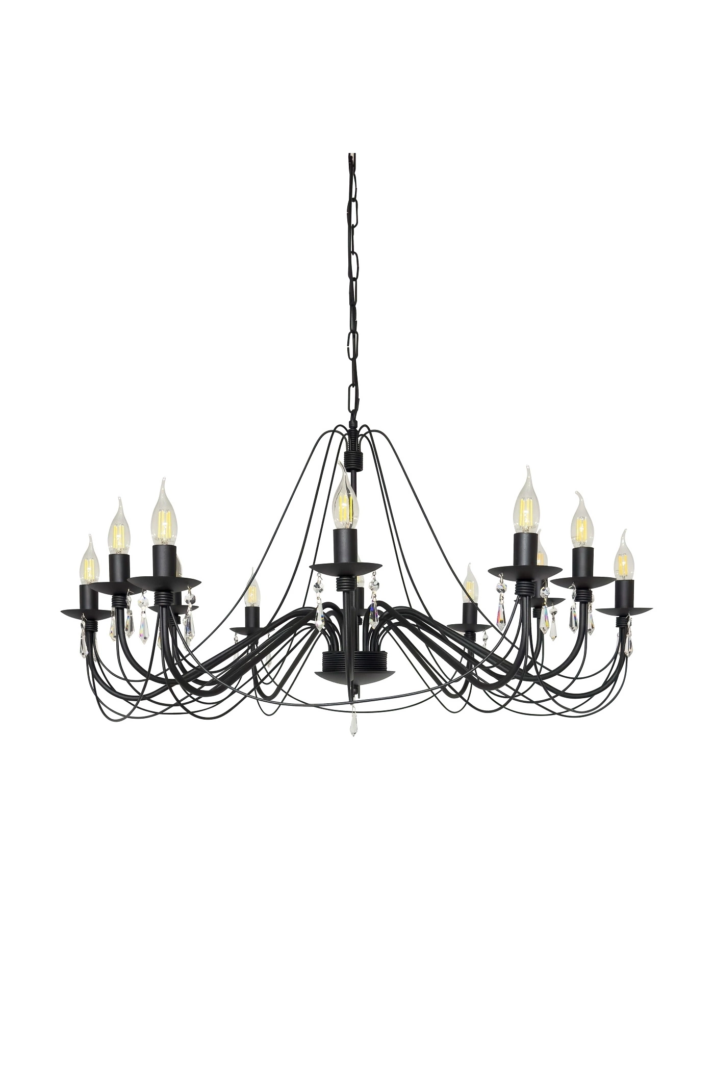   
                        
                        Люстра NB LIGHT (Украина) 33437    
                         В стиле Классика.  
                        Тип источника света: светодиодная лампа, сменная.                         Форма: Круг.                         Цвета плафонов и подвесок: Прозрачный.                         Материал: Хрусталь.                          фото 1