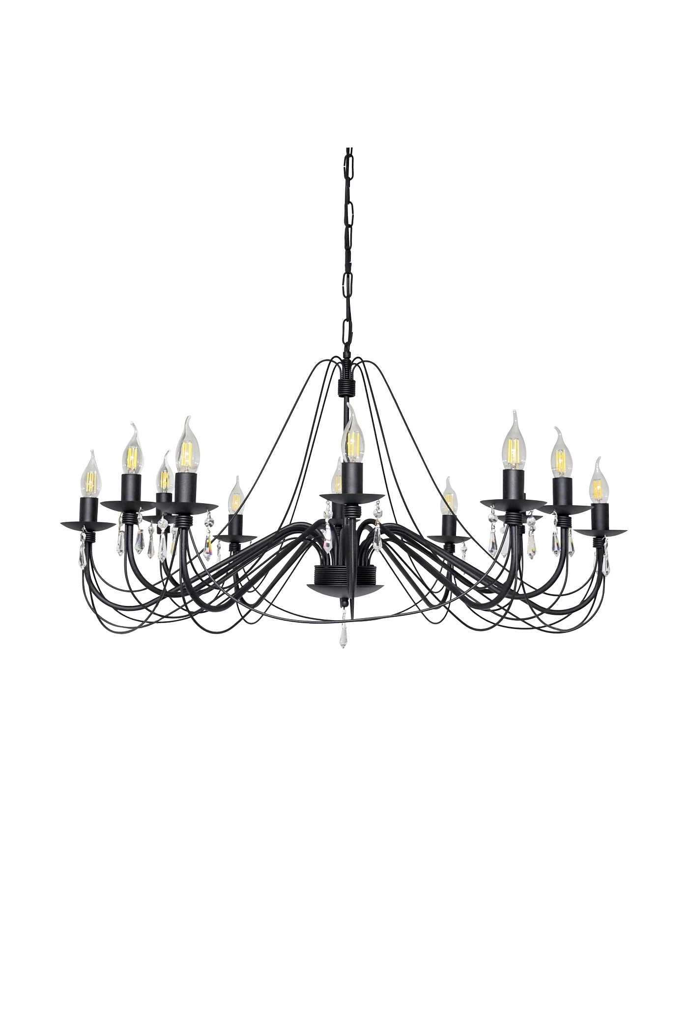   
                        
                        Люстра NB LIGHT (Украина) 33437    
                         В стиле Классика.  
                        Тип источника света: светодиодная лампа, сменная.                         Форма: Круг.                         Цвета плафонов и подвесок: Прозрачный.                         Материал: Хрусталь.                          фото 2