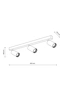   
                        
                        Светильник поворотный TK LIGHTING (Польша) 33461    
                         В стиле Хай-тек.  
                        Тип источника света: светодиодная лампа, сменная.                         Форма: Прямоугольник.                         Цвета плафонов и подвесок: Черный, Золото.                         Материал: Металл, Пластик.                          фото 13