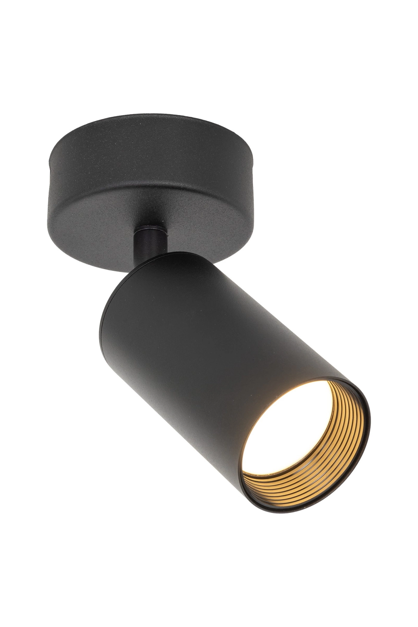   
                        
                        Точковий світильник TK LIGHTING (Польща) 33463    
                         У стилі Хай-тек.  
                        Тип джерела світла: світлодіодна лампа, змінна.                         Форма: Циліндр.                         Кольори плафонів і підвісок: Чорний, Золото.                         Матеріал: Метал, Пластик.                          фото 5