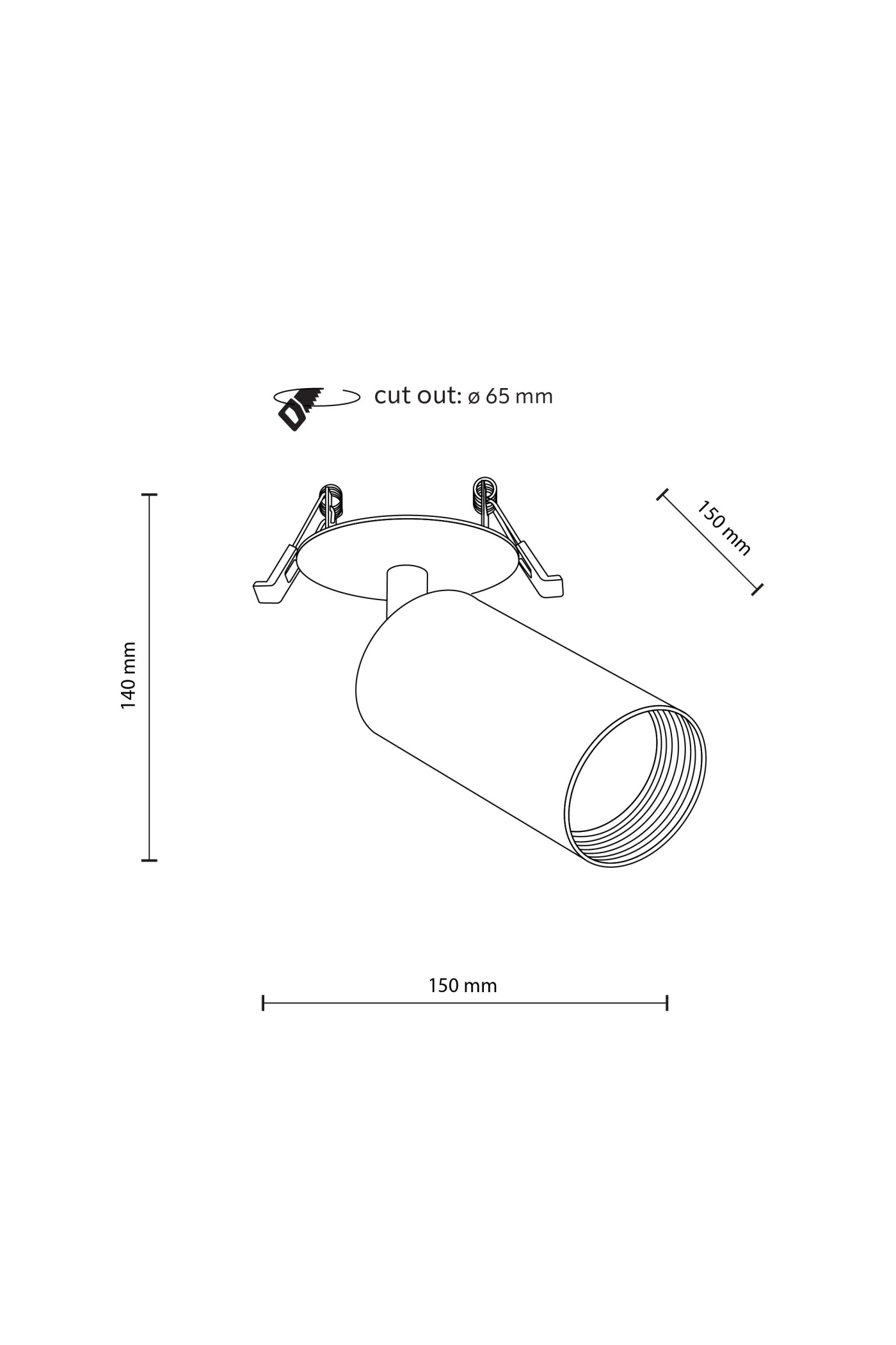   
                        
                        Точечный светильник TK LIGHTING (Польша) 33465    
                         В стиле Хай-тек.  
                        Тип источника света: светодиодная лампа, сменная.                         Форма: Цилиндр.                         Цвета плафонов и подвесок: Белый, Золото.                         Материал: Металл, Пластик.                          фото 11