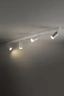   
                        
                        Світильник поворотний TK LIGHTING (Польща) 33478    
                         У стилі Хай-тек.  
                        Тип джерела світла: світлодіодна лампа, змінна.                         Форма: Прямокутник.                         Кольори плафонів і підвісок: Білий, Золото.                         Матеріал: Метал, Пластик.                          фото 11