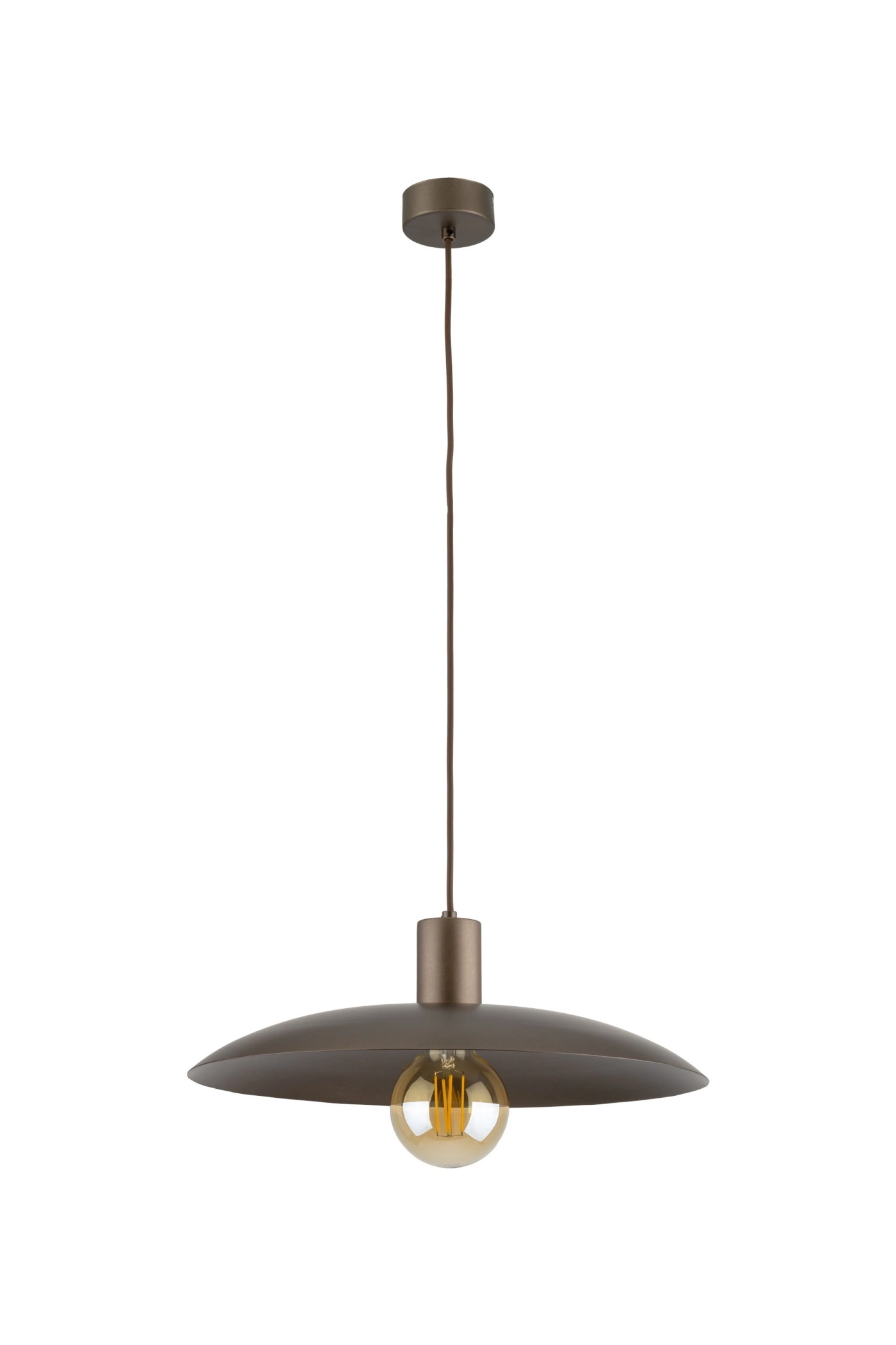   
                        
                        Люстра TK LIGHTING (Польща) 33491    
                         У стилі Лофт.  
                        Тип джерела світла: світлодіодна лампа, змінна.                         Форма: Коло.                         Кольори плафонів і підвісок: Коричневий.                         Матеріал: Метал.                          фото 1