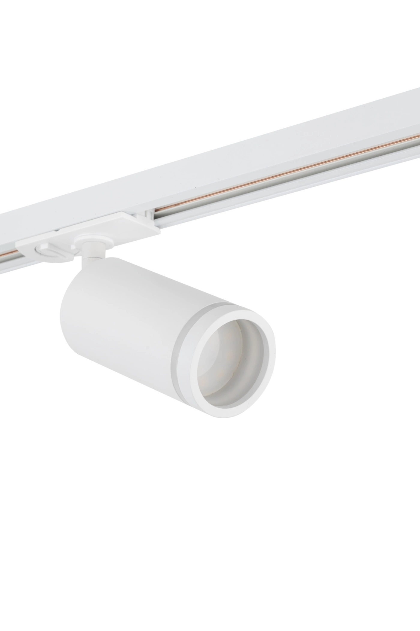   
                        
                        Трековий світильник TK LIGHTING (Польща) 33544    
                         У стилі Хай-тек.  
                        Тип джерела світла: світлодіодна лампа, змінна.                                                 Кольори плафонів і підвісок: Білий.                         Матеріал: Метал, Пластик.                          фото 4