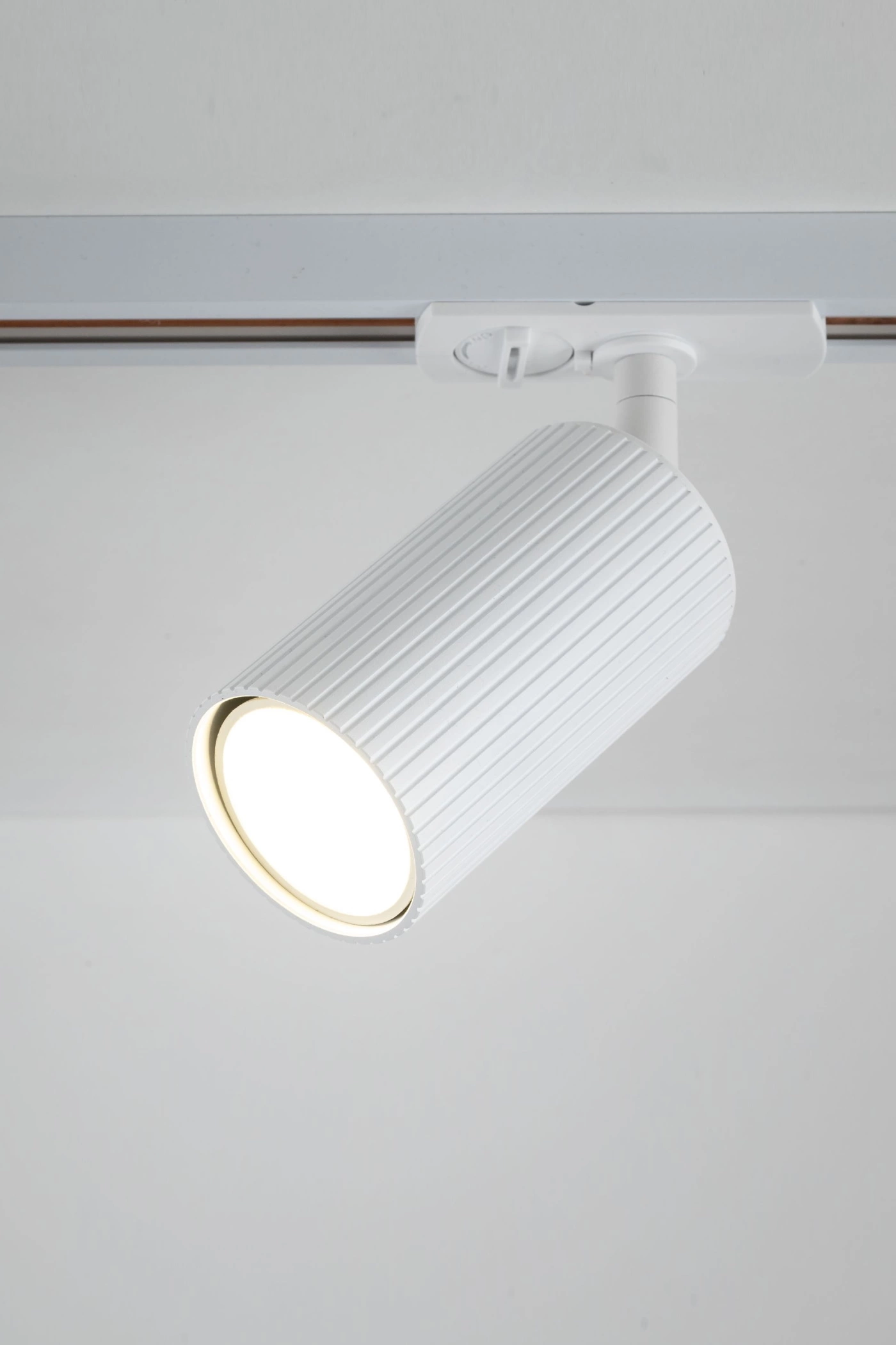   
                        
                        Трековий світильник TK LIGHTING (Польща) 33548    
                         У стилі Хай-тек.  
                        Тип джерела світла: світлодіодна лампа, змінна.                                                 Кольори плафонів і підвісок: Білий.                         Матеріал: Алюміній, Пластик.                          фото 2