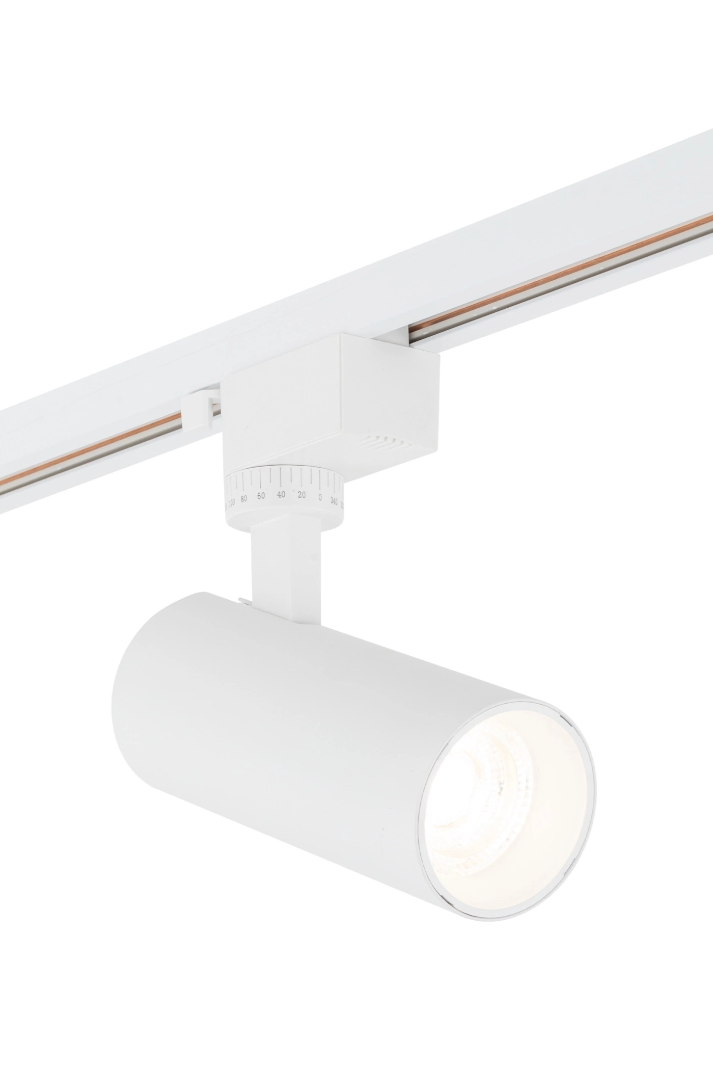   
                        
                        Трековый светильник TK LIGHTING (Польша) 33549    
                         В стиле Хай-тек.  
                        Тип источника света: встроенный led-модуль, несъемный.                                                 Цвета плафонов и подвесок: Белый.                         Материал: Металл, Пластик.                          фото 2