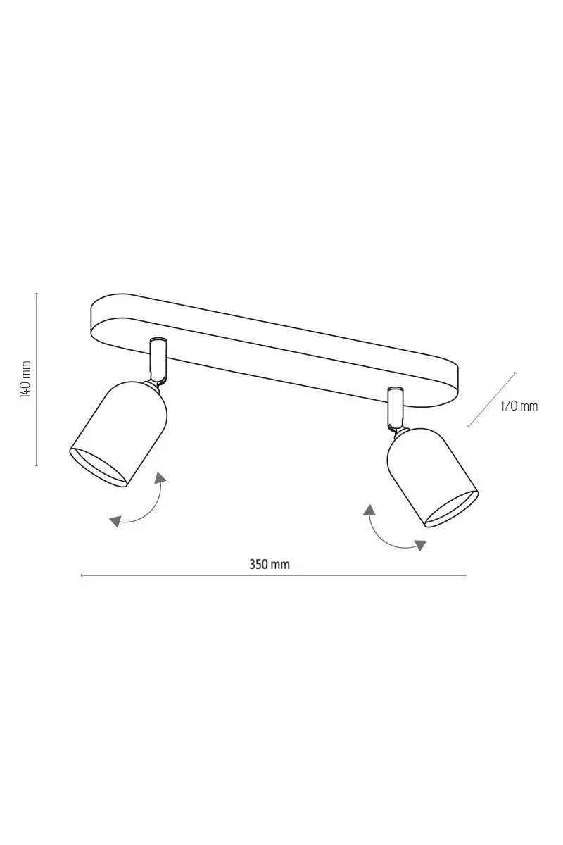   
                        
                        Светильник поворотный TK LIGHTING (Польша) 33566    
                         в стиле Хай-тек.  
                        Тип источника света: светодиодная лампа, сменная.                         Форма: Прямоугольник.                         Цвета плафонов и подвесок: Черный.                         Материал: Металл.                          фото 2