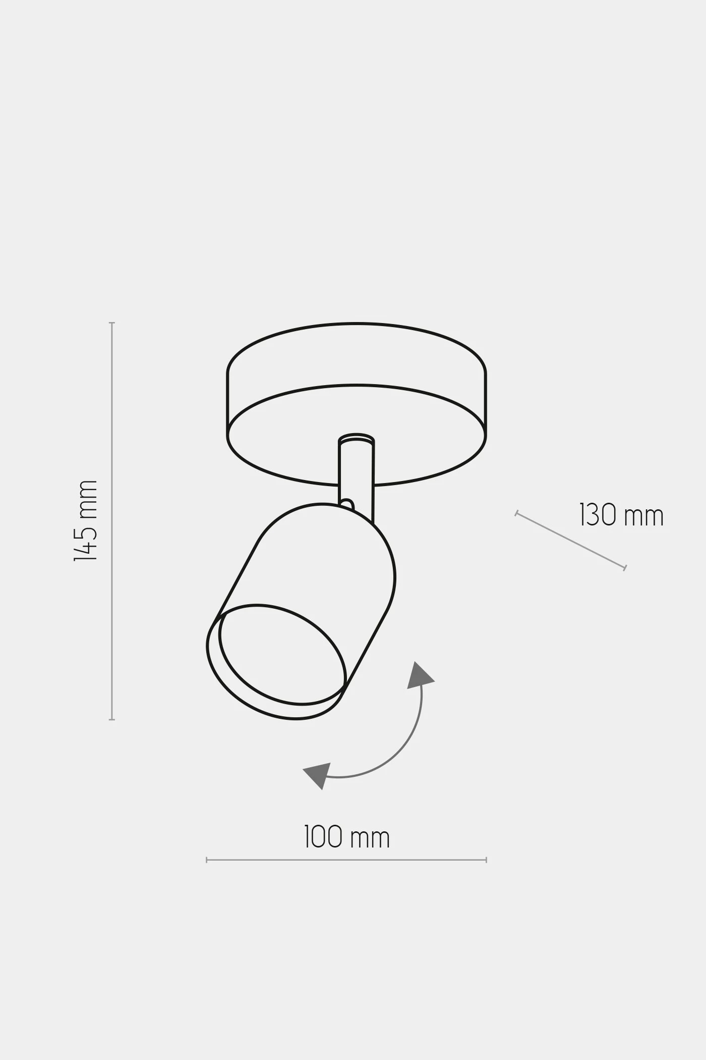   
                        
                        Точковий світильник TK LIGHTING (Польща) 33569    
                         у стилі Хай-тек.  
                        Тип джерела світла: світлодіодна лампа, змінна.                         Форма: Коло.                         Кольори плафонів і підвісок: Білий.                         Матеріал: Метал.                          фото 4