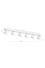   
                        
                        Світильник поворотний TK LIGHTING (Польща) 33580    
                         У стилі Лофт.  
                        Тип джерела світла: світлодіодна лампа, змінна.                         Форма: Прямокутник.                         Кольори плафонів і підвісок: Чорний.                         Матеріал: Метал.                          фото 3