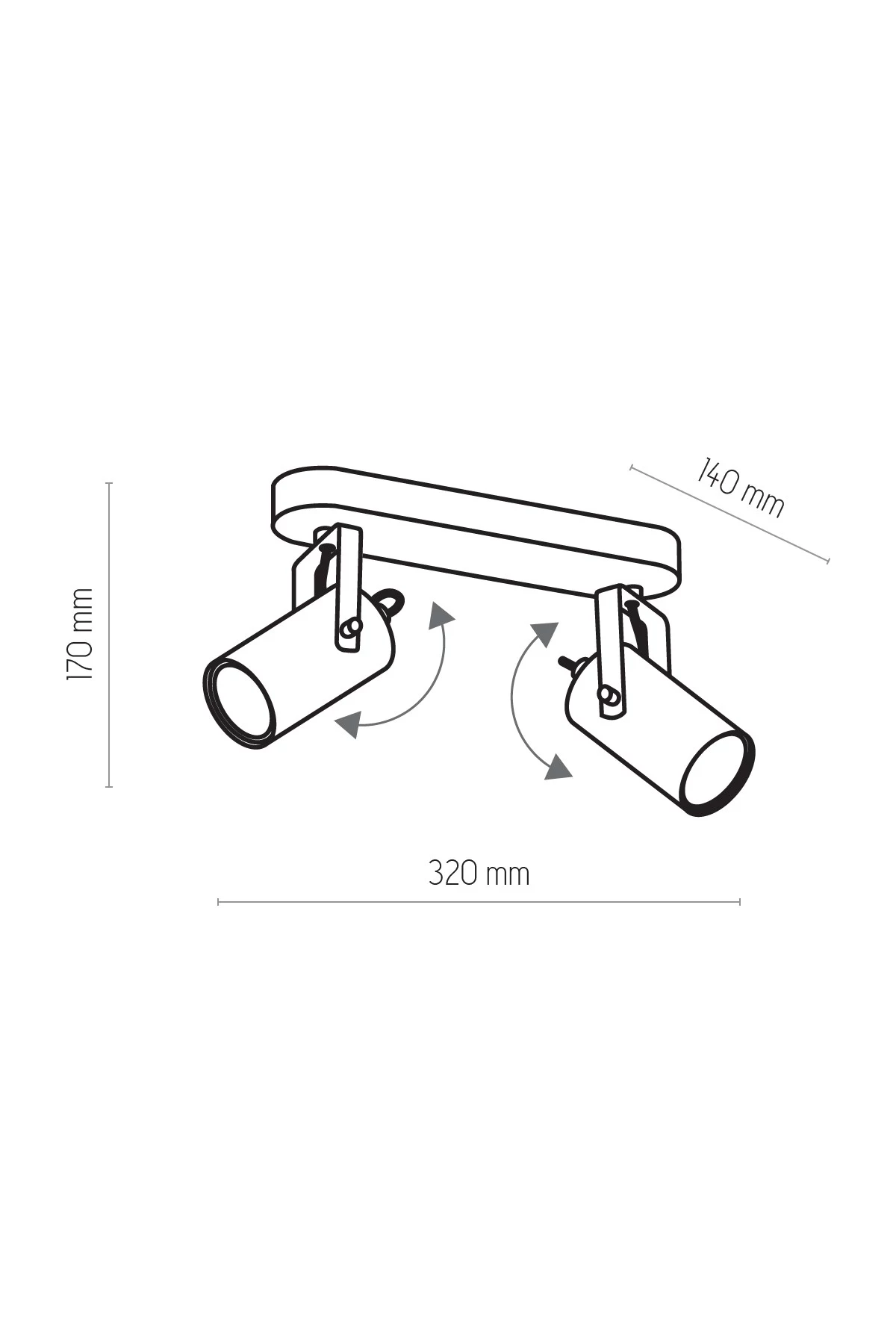   
                        
                        Світильник поворотний TK LIGHTING (Польща) 33587    
                         У стилі Хай-тек.  
                        Тип джерела світла: світлодіодна лампа, змінна.                         Форма: Прямокутник.                         Кольори плафонів і підвісок: Білий.                         Матеріал: Метал.                          фото 2